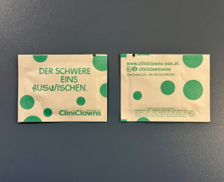 Alkotucher im Sachet Cliniclowns2