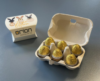 Eierkarton 6 Eier Ferrero Rocher Orion2