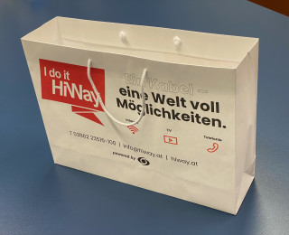 Papiertragetaschen Kapfenberg Hiway 2